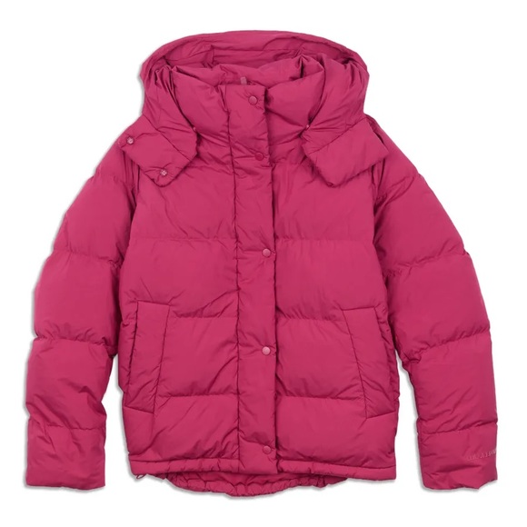 lululemon athletica Jackets & Blazers - Lululemon Wunder Puff Jacket - Pomegranate - Size 2